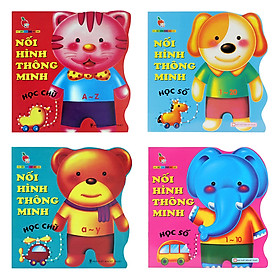 Combo: Học Mà Chơi, Chơi Mà Học - Táo Đỏ (4 Cuốn)
