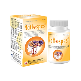 Nattospes - Dạng lọ tiết kiệm hơn - Hỗ trợ hoạt huyết dưỡng não, ngủ ngon