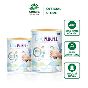 Sữa Bột Dinh Dưỡng Cho Người Tiểu Đường Dia Purple ĐK Giúp Ổn Định Đường Huyết  400g - 900gr