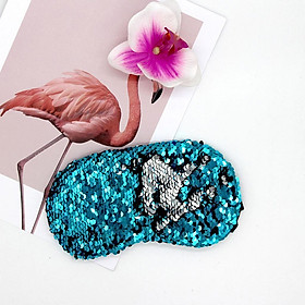 2-3pack Glitter Sequins Mermaid Elastic Eye Mask Sleeping Rest Blindfold Sleep