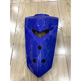 Mặt nạ 3 lổ gắn rổ xe sirius màu xanh