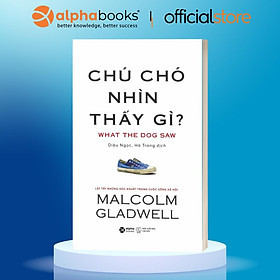 Sách Chú Chó Nhìn Thấy Gì