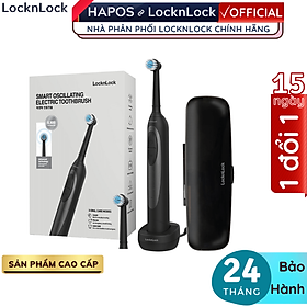 Mua Bàn chải điện Lock&Lock ENR626BLK dùng pin sạc - Hàng chính hãng có 3 chế độ  chống nước  kèm hộp đựng mang đi - Hapos