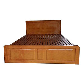 Giường sắt kiểu gỗ G002