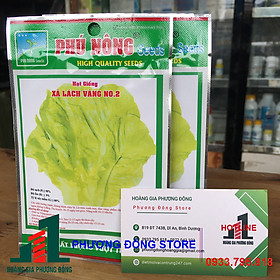 Combo 5-10 gói hạt giống rau Xà lách vàng cao sản No.1 sinh trưởng mạnh, kháng bệnh tốt - gói 10g