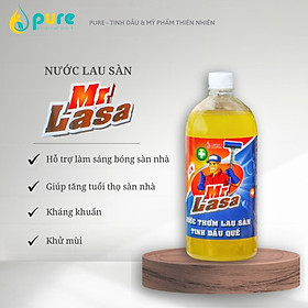 Nước lau sàn LASA Hương Quế / Sả Chanh -  SẠCH BÓNG - HƯƠNG THƠM DỊU DÀNG - AN TOÀN CHO DA  -  1Kg /3.8Kg