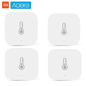 Cảm biến nhiệt độ Xiaomi Aqara Cảm biến môi trường độ ẩm áp suất không khí thông minh Điều khiển thông minh Kết nối Zigbee Cho xiaomi APP Mi home