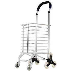 Mua Xe kéo đi chợ  xe đi siêu thị 8 bánh cao cấp Hando 801 (màu sắc bánh sau và tay nắm màu ngẫu nhiên)