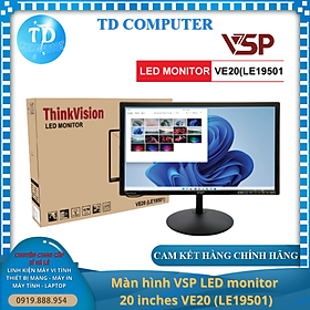 Mua Màn hình máy tính 20inch VSP VE20 (LE19501) HD 75Hz 5Ms LED Monitor – Hàng chính hãng TECH VISION phân phối