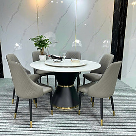 Mua Bộ bàn ăn mặt đá nhập khẩu sang trọng  hiện đại CTL06 Tundo nhiều lựa chọn