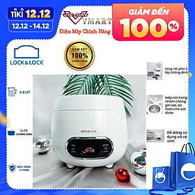 BÁO GIÁ Nồi Cơm Lock | Shopee Lazada Sendo Tiki mới nhất 60 Nồi Cơm Điện Mini Lock&Lock EJR426 Dung Tích 0.8 lít (Hàng chính hãng)
