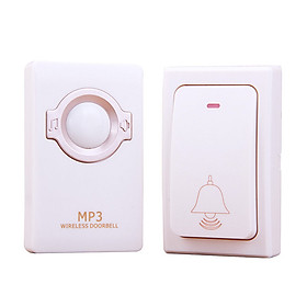 Chuông cửa không dây MR-868 (nhấn nhẹ nhàng, phạm vi hoạt động lớn, không sử dụng pin)