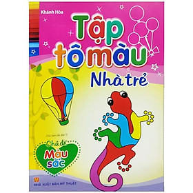 Tập Tô Màu Nhà Trẻ - Màu Sắc (2022)
