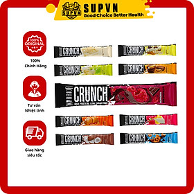 WARRIOR CRUNCH PROTEIN BAR - Bánh Protein Bổ Sung Protein, Phát Triển Cơ Bắp (1Thanh Bar)