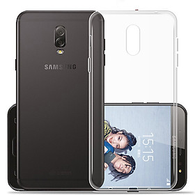 Ốp lưng dẻo silicon dành cho Samsung Galaxy J7 Plus Ultra Thin - Hàng chính hãng