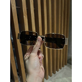 Kính râm chống nắng thời trang dáng vuông đơn giản phong cách Hàn Quốc