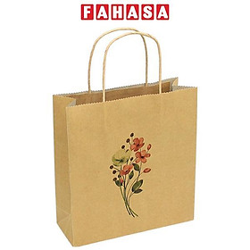 Túi Giấy Kraft - 22 x 25 x 8 cm - The Sun 01