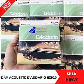 Mua BỘ DÂY ĐÀN GUITAR D ADDARIO EZ 920