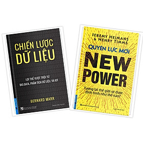 Hình ảnh Sách Combo Chiến Lược Dữ Liệu (46865) + Quyền Lực Mới (46421) Bản Quyền