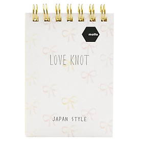 Sổ Lò Xo Twin Memopad Motto A7 120 Trang CYTMA7-LK