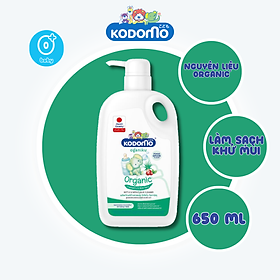 Nước Rửa Bình Sữa Kodomo Organiku Chiết Xuất Lô Hội Và Nam Việt Quất | Độ tuổi sử dụng: 0 tuổi trở lên