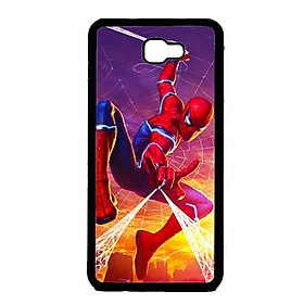 Ốp Lưng in cho Samsung J5 Prime Mẫu Người Nhện Mắt Sáng - Hàng Chính Hãng