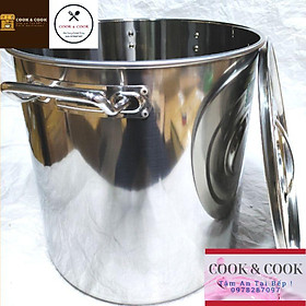 Mua Nồi súp inox 25  30  35  40  50  75  95 lít nồi hầm xương  nồi luộc gà  nồi luộc bánh chưng  phở