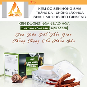 KEM MISSFAIRY ỐC SÊN - HỒNG SÂM 12G - CHỐNG NHĂN CHỐNG LÃO HOÁ
