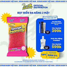 Mua  Phiên Bản Essentials  Miếng Cọ rửa và Bọt biển Sponge Mommy Mỏng Hơn