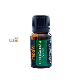 Tinh dầu Tràm nguyên chất chai tròn 10ml Nesvi Cajeput Extract Made in Vietnam