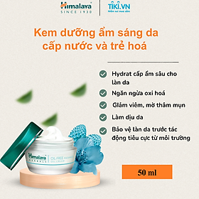 Kem Dưỡng Trắng Da Dành Cho Da Dầu 50ML Himalaya Since 1930