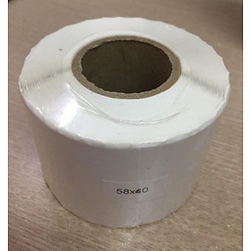 Mua Giấy in tem nhiệt 58x40  Tem cân siêu thị  tem nhãn phụ