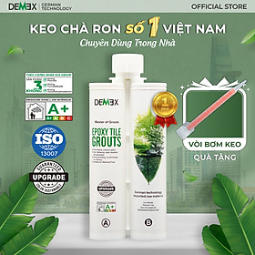 Keo Chà Ron 2 Thành Phần Demex- Keo Chít Mạch Chống Thấm, Chống Nấm Mốc, Không Chứa Chất Gây Ung Thư