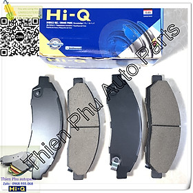 Má phanh chính hãng Hi-Q cho Colorado + Isuzu D-Max - Bố thắng trước. OEM Brake Pad : 89040317 8973293330 8973682510 8973682520 8980511160 8980511170