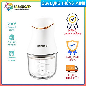 Mua Máy xay thức ăn đa chức năng SAMONO SW099  xay thịt tỏi ớt năng suất 200W - Hàng chính hãng