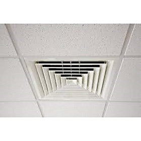 Mua Cửa gió khuếch tán 600 x 600 cửa gió cấp cửa gió vuông nhôm miệng gió điều hòa âm trần