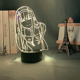 Mua Đèn ngủ 3D Đèn Anime Waifu Darling Trong franxx Zero 2 - trang trí nhà cửa