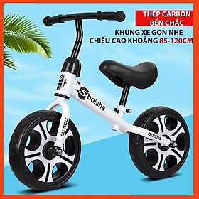 Khuyến mãi - Xe Thăng Bằng Cho Bé khung thép Carbon bánh chống trơn trượt