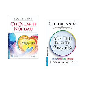 Combo 2 cuốn sách: Chữa Lành Nỗi Đau (mới) + Mọi Thứ Đều Có Thể Thay Đổi