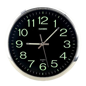 Modern Large  Silent Wall Clock Non-ticking Ornament Home Office Decor