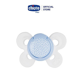 Ty ngậm silicon Chicco Physio Comfort kèm hộp 0-6M