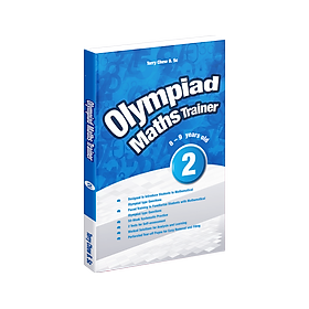 Sách Olympiad Maths Trainer 2 - Cuốn Sách Bài Tập Bổ Trợ Toán Học Lớp 2 ( 8 - 9 tuổi ) - Á Châu Books, Bìa Mềm, In Màu