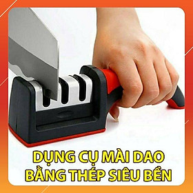 Mua Dụng cụ mài dao 3 khe có tay cầm tiện dụng