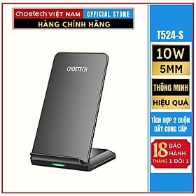 Mua Giá đỡ tích hợp sạc hông Dây 10W Choetech T524-S( HÀNG CHÍNH HÃNG )