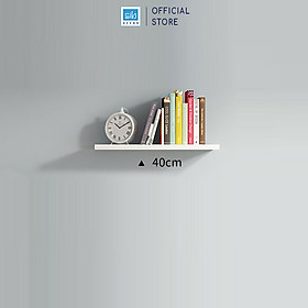 Mua  Mua 2 giảm 10%  Kệ Thanh Ngang Trang Trí Màu Trắng  Nhiều Kích Thước Thương Hiệu SIB Decor KT001