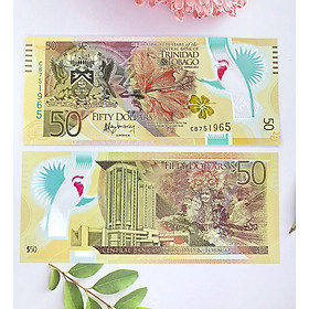 Mua Tiền 50 Dollar của Trinidad and Tobago ở Nam Mỹ   tờ tiền đẹp nhất thế giới   tiền Polyme  Sưu Tầm Tiền Xưa 