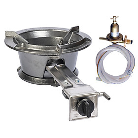 Mua Combo Bếp Gas Công Nghiệp Sơn Tĩnh Điện Kèm Van Dây - Hàng Chính Hãng