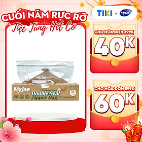 Túi zip Myjae hai đường kéo tự huỷ sinh học (XL)