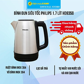 Mua Bình đun siêu tốc Philips 1.7 lít HD9350 - Hàng Chính Hãng