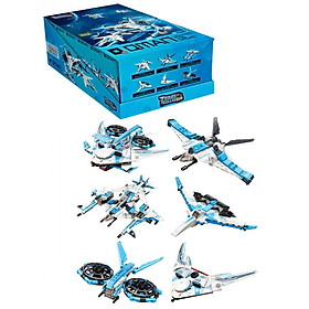 Đồ chơi - QMAN - 41106 Bộ đồ chơi xếp hình mô hình Chiến binh thiên hà (KT 3.5x2.5x9cm)